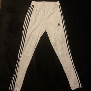 Men’s Adidas Tiro 19 Track Pants in White (S)